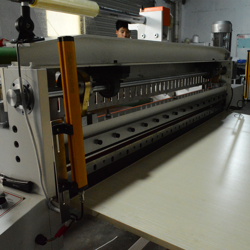 customization industry machinery pvc film roll to sheet cutting machine