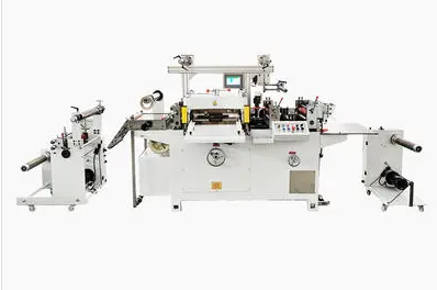 How does the Flatbed die cutting machine work?