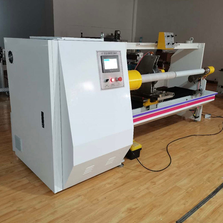 Automatic Single Shaft paper Log Roll Cutting Machine