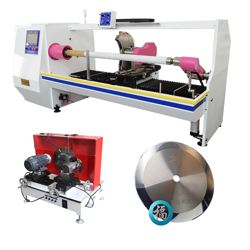 Full set Hexin PE Insulation Paper Cutting Roll Slitting Machine