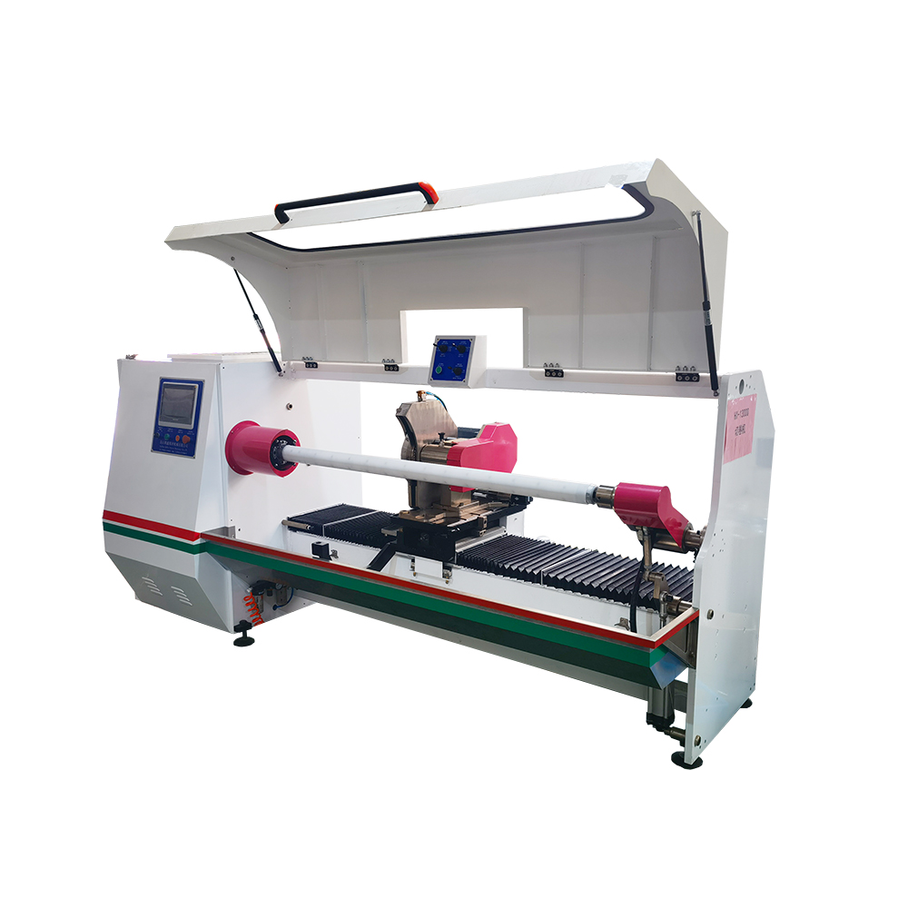 Automatic Single Shaft paper Log Roll Cutting Machine