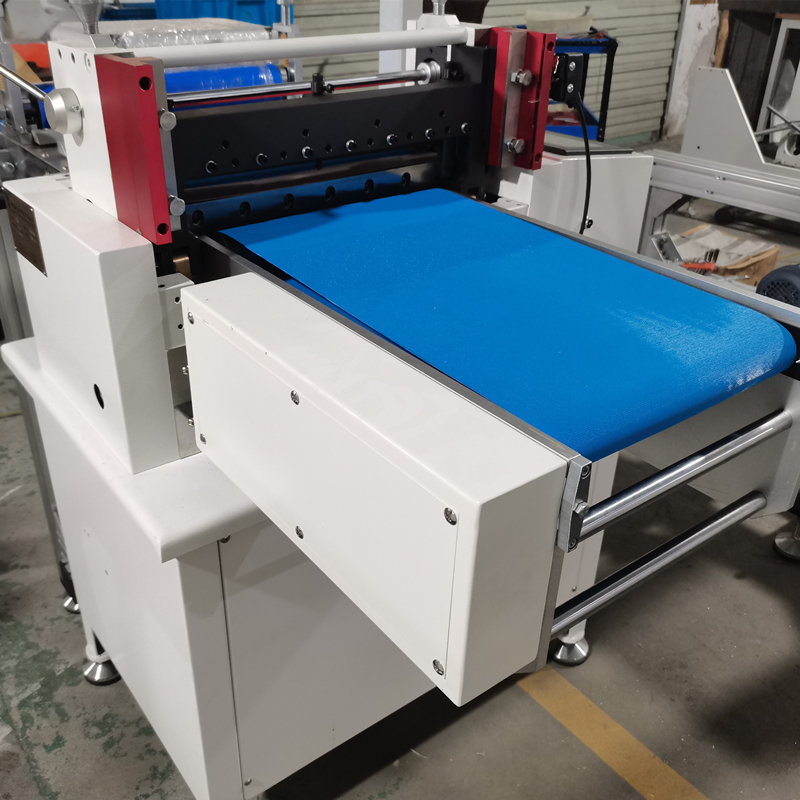 China Factory Custom Auto Integrated Anti-stick Conveyor Belt Rubber Cutting Machine