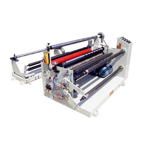 Automatic Strech Paper Polyethylene Rewinding Laminating Slitting Machine